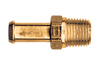 5/8 x 1/2" Brass Fuel Line Hose Barb - Male NPT Connector  325-10D