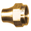 1/4" Milled Brass 45° SAE Short Nut  41S-4
