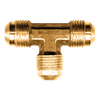 1/4" Brass Male 45° SAE Flare Tee  44-4