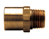 7/8" Tube O.D. x 1/2" Brass Sweat-On - Male NPT Connector  48SW-14D