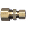 1/2 x 3/8" Brass Compression Reducing Union  62R-86