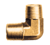 1/8" Brass Male NPT 90° Elbow  99-A