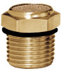 9/16"-18 Male ORB Sintered Bronze Low Profile Breather Vent  BBV-ORB-6