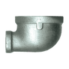 1 x 3/4" Sch. 40 Galvanized Iron Female NPT 90° Reducing Elbow  GI-100-HE