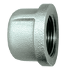 1-1/4" Sch. 40 Galvanized Iron Female NPT Cap  GI-108-J