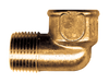 1/4" Lead Free Forged Brass Male NPT - Female NPT 90° Street Elbow  LF-116-B