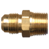 3/8 x 3/8" Lead Free Brass Male 45° SAE Flare - Male NPT Connector  LF-48-6C