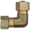 1/4" Lead Free Brass Compression 90° Elbow  LF-65-4
