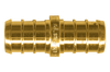 1/2 x 1/2" Lead Free Brass Pex Hose Barb Splice  LF-PEX-129-10