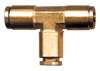 1/2" Brass Push-To-Connect Tee  PC64-8