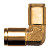 3/8" Brass Push-To-Connect 90° Elbow  PC65-6