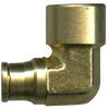 1/4 x 1/4" Brass Push-To-Connect - Female NPT 90° Elbow  PC70-4B