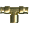 1/4 x 1/4 x 1/8" Brass Push-To-Connect - Push-To-Connect - Female NPT Tee  PC78-4A