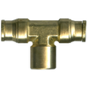 1/4 x 1/4 x 1/8" Brass Push-To-Connect - Push-To-Connect - Female NPT Tee  PC78-4A