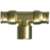 3/8 x 3/8 x 1/4" Brass Push-To-Connect - Push-To-Connect - Female NPT Tee  PC78-6B