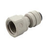 1/4 x 1/4" JG® Grey Acetal Push-To-Connect - Female NPT Connector  PI450822S