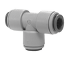 22mm JG® Black Acetal Push-To-Connect Tee  PM0222E