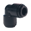 22mm JG® Black Acetal Push-To-Connect 90° Elbow  PM0322E