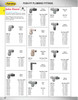 5/32 x 5/32 x 1/8" JG® Grey Acetal Push-To-Connect - Push-To-Connect - Male NPT Swivel Tee  PM100421S