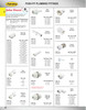 3/8" JG® White Polypropylene Push-To-Connect Bulkhead Union  PP1212W