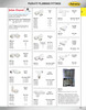 3/8 x 1/4" JG® White Polypropylene Push-To-Connect Reducing Tee  PP30121208W