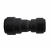 1/2 x 3/8" JG® Black Polysulfone CTS Twist Lock Reducing Union  PSEI203628E