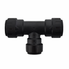 1/2 x 1/2 x 3/4" JG® Black Polysulfone CTS Twist Lock Reducing Tee  PSEI3028CE