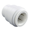 1/2" JG® White Polysulfone CTS Twist Lock Sealing End Cap  PSEI4620