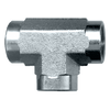 3/8" Steel Female NPT Tee  S1001-C