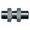 9/16"-18 Steel Male ORFS Bulkhead Union  S3942BH-4