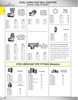 9/16"-18 x 7/16"-20  Steel Male ORFS - Male ORB 45° Elbow  S3974-4