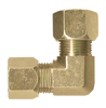 1/2" Steel Metal Line Compression 90° Elbow  S6765-8