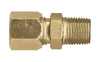 1/4 x 1/8" Steel Metal Line Compression - Male NPT Connector  S6768-4A