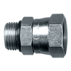 7/16"-20 x 1/4" Steel Male ORB - Female NPSM Swivel Connector  SO1120-4B