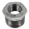 3/8 x 1/8" Sch. 40 Galvanized Male NPT - Female NPT Reducing Hex Bushing   G0816G-038-013