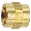 1/2 x 1/2" Brass Female NPT Coupler   G0808B-08-08