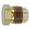 1/4" Brass 45° SAE Plug   G1400-04