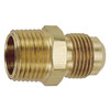 1/8 x 3/16" Brass Male NPT - Male 45° SAE Flare Connector   G1416-02-03