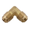 3/8 x 3/8" Brass Male 45° SAE Flare 90° Elbow   G1494-06-06