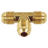 3/8" Brass Male 45° SAE Flare Tee   G14T44-06-06