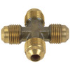1/4" Brass Male 45° SAE Flare Cross   G14X44-04-04