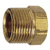 3/16" (3/8"-24) Brass Male 45° SAE Inverted Flare Nut    G0012-03