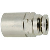 1/8 x 1/4" Nickel Plated Brass Female NPT - Push-To-Connect   G6008P-02-04