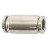 1/4" Nickel Plated Brass Push-To-Connect Union   G6060P-04-04