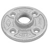 1" Galvanized Iron Female NPT Floor Flange   G0819GFF-100