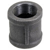 1/2" Sch. 40 Black Iron Female NPT Coupler   G0808M-050-050