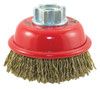 4 x 5/8"-11 NC MAXI-CRIMPED Premium Crimped Wire Cup Brush 553507