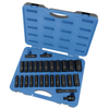 27 Pc. 1/2" Drive Deep SAE/Metric Impact Socket Set - 6 Point  610327