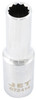 1/4" Drive x 12mm Deep Chrome Socket - 12 Point  670812