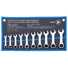 10 Pc. Stubby Metric Ratcheting Combination Wrench Set 700302